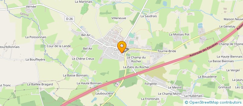 localisation de l'entreprise K'HOME A LA MAISON à GOSNE