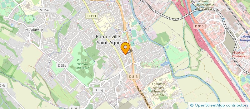 localisation de l'entreprise K'HOME CHEZ SOI à RAMONVILLE-SAINT-AGNE