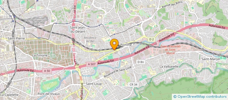 localisation de l'entreprise K HOUSE  MARSEILLE