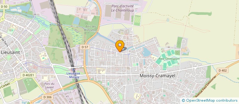 localisation de l'entreprise K. HSMN  MOISSY-CRAMAYEL