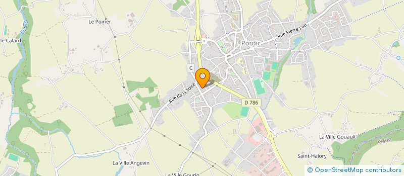 localisation de l'entreprise K.I.  PORDIC