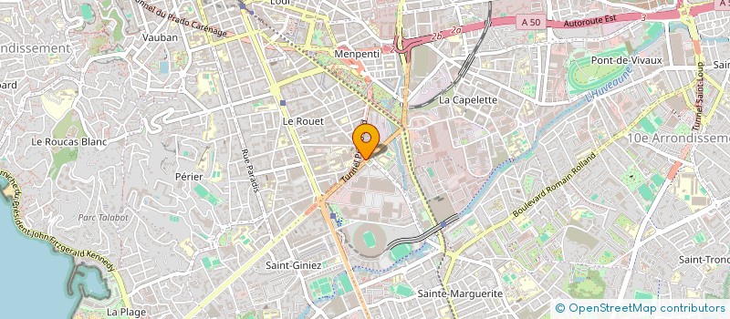 localisation de l'entreprise K.I. à MARSEILLE
