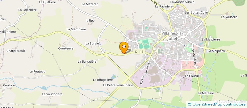 localisation de l'entreprise K.I.D. (KRISTUCKY INTERNATIONAL DISCS)  SAINT-AUBIN-DU-DESERT