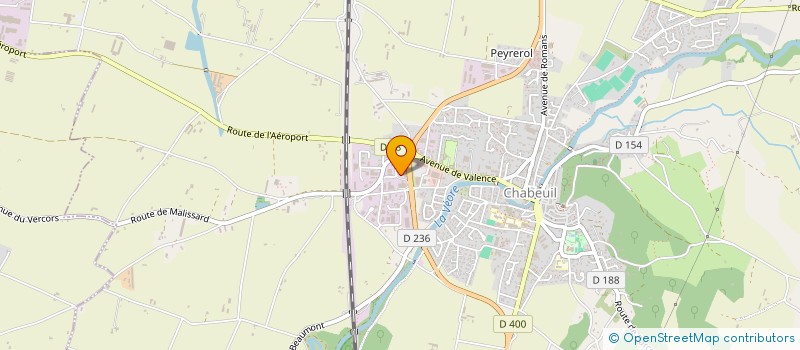 localisation de l'entreprise K I S à CHABEUIL