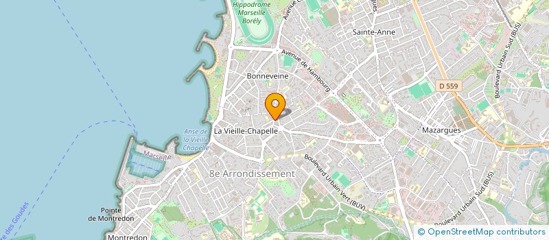 localisation de l'entreprise K.I.S à MARSEILLE