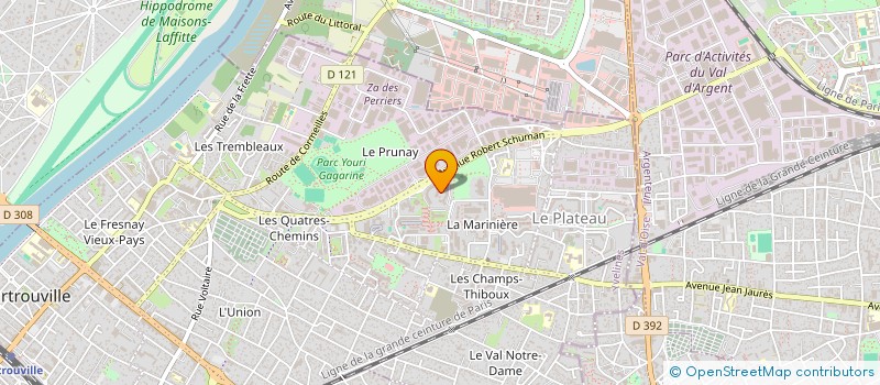 localisation de l'entreprise K-IFLIS à SARTROUVILLE