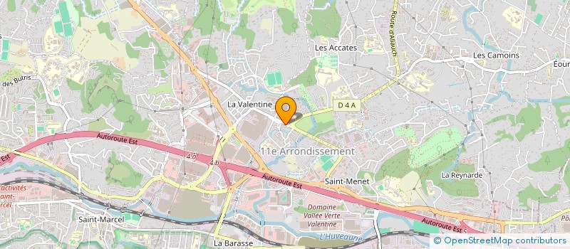 localisation de l'entreprise K'IMMO à MARSEILLE