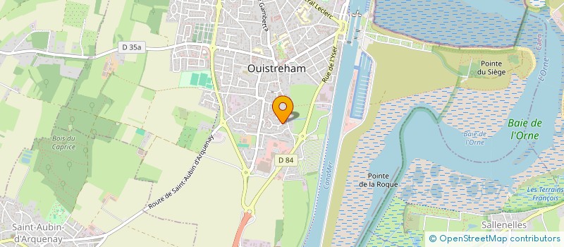 localisation de l'entreprise K'IMMO  OUISTREHAM