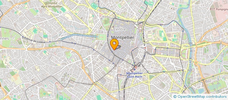 localisation de l'entreprise K IMMO à MONTPELLIER