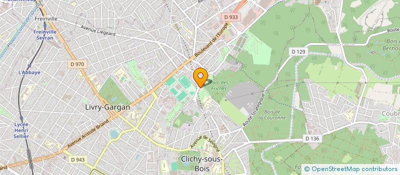 localisation de l'entreprise K. INGE INTERNATIONAL  LIVRY-GARGAN