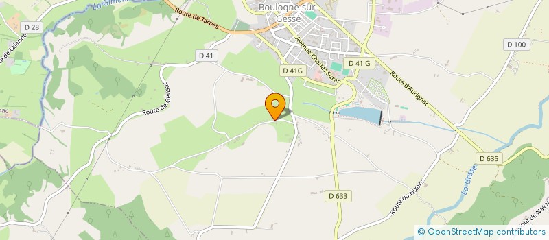 localisation de l'entreprise K-J COMMINGES, ASSOCIATION COREENE ET JAPONAISE DU COMMINGES  BOULOGNE-SUR-GESSE