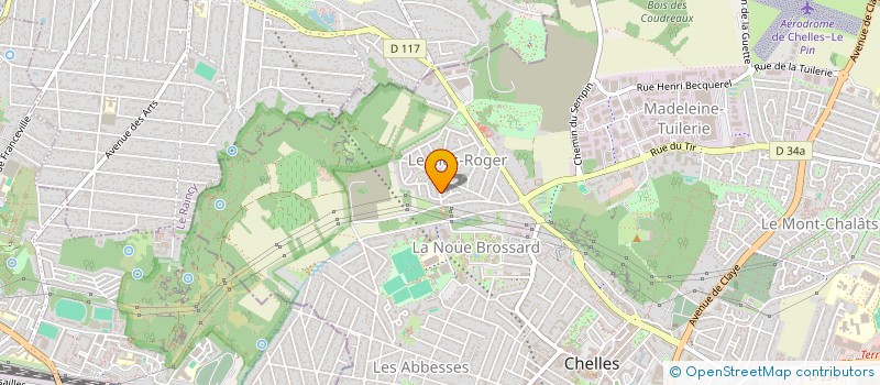 localisation de l'entreprise K.J IMMOBILIER  CHELLES
