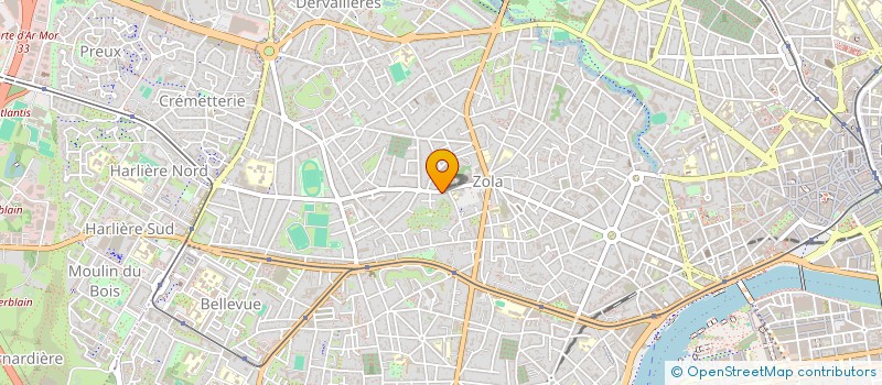 localisation de l'entreprise K J P  NANTES