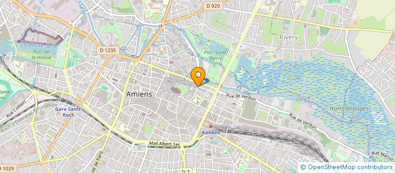 localisation de l'entreprise K & K à AMIENS