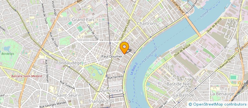 localisation de l'entreprise K&K ASSOCIES  BORDEAUX