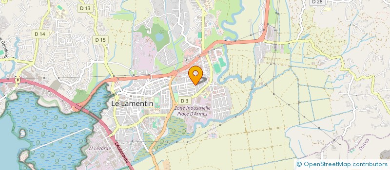 localisation de l'entreprise K.K IMMOBILIER  LE LAMENTIN