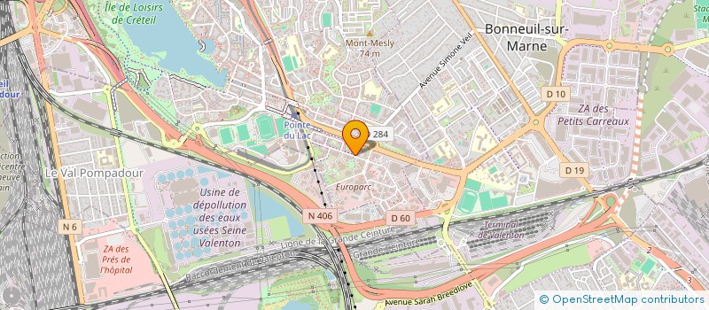 localisation de l'entreprise K&K SERVICES ABSA  CRETEIL