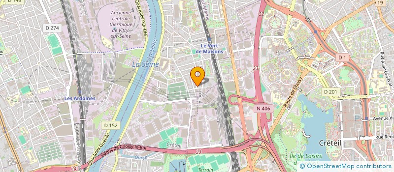 localisation de l'entreprise K&K TRANSPORT à ALFORTVILLE