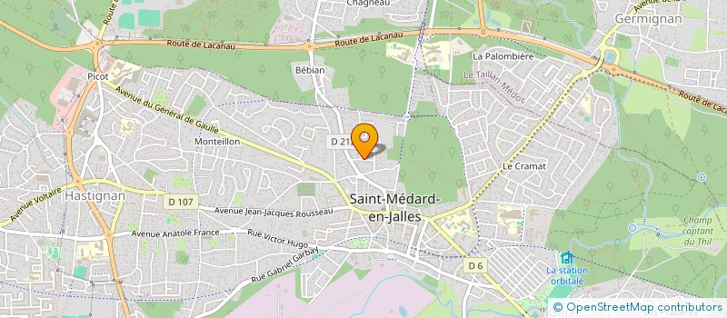 localisation de l'entreprise K-KO  SAINT-MEDARD-EN-JALLES