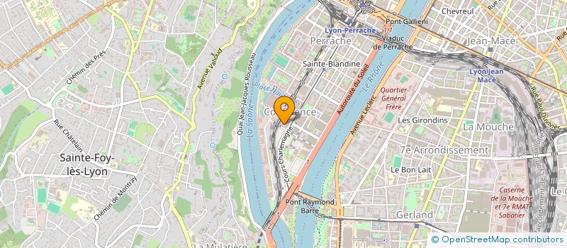 localisation de l'entreprise K-KONSEIL à LYON