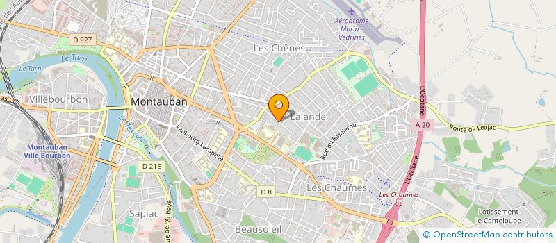 localisation de l'entreprise K + L   AE  MONTAUBAN