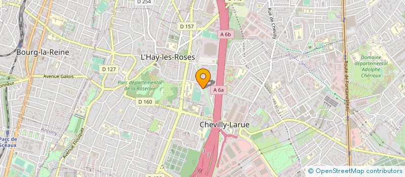 localisation de l'entreprise K.L.C  L'HAY-LES-ROSES