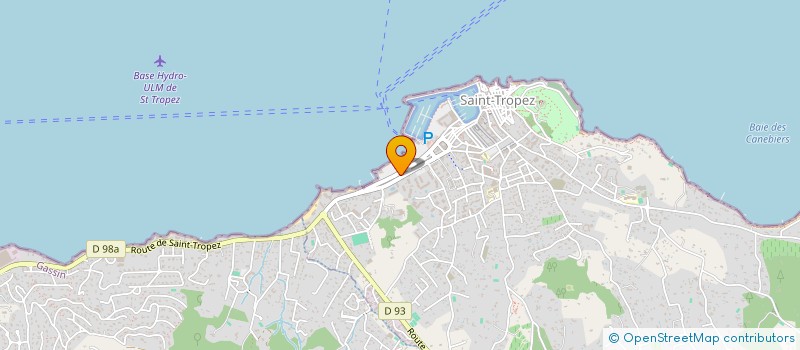 localisation de l'entreprise K.L.F. INVEST à SAINT-TROPEZ