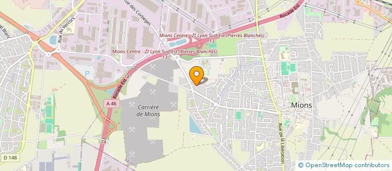 localisation de l'entreprise K L H IMMOBILIERS  MIONS