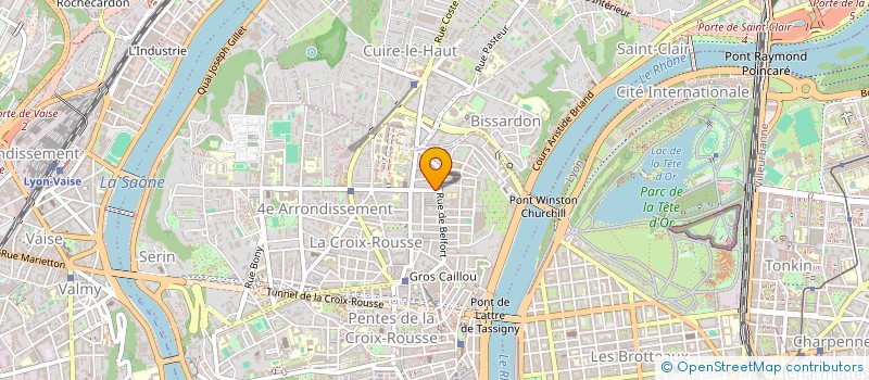 localisation de l'entreprise K.L.R à LYON