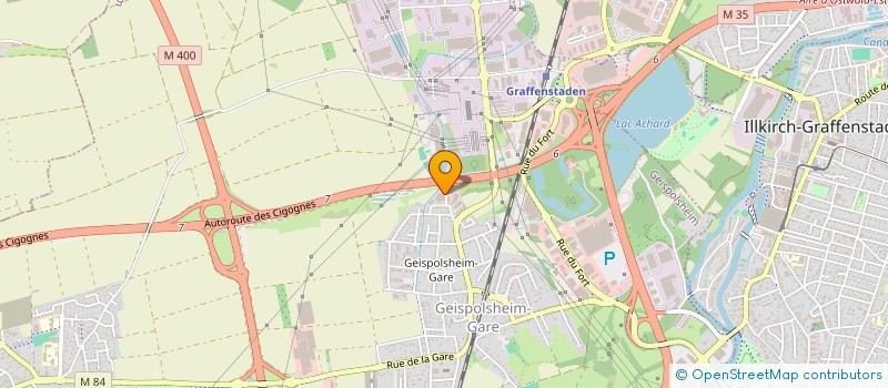 localisation de l'entreprise K.L.SERIGRAPHIE  GEISPOLSHEIM