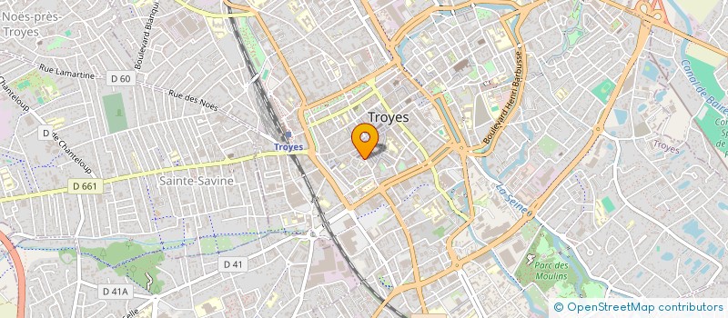 localisation de l'entreprise K&L TENDANCE'S  TROYES