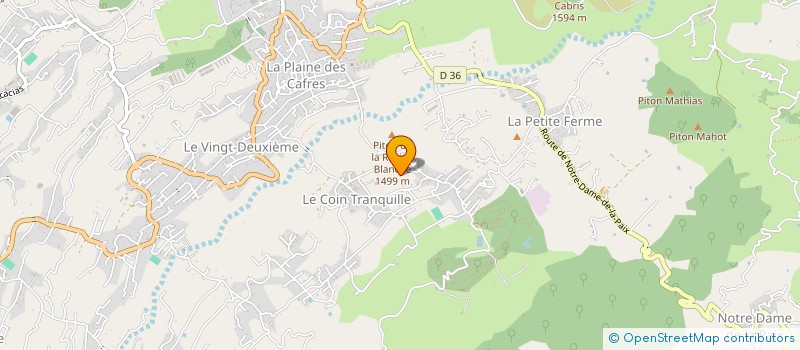 localisation de l'entreprise K&LH INVEST à LE TAMPON