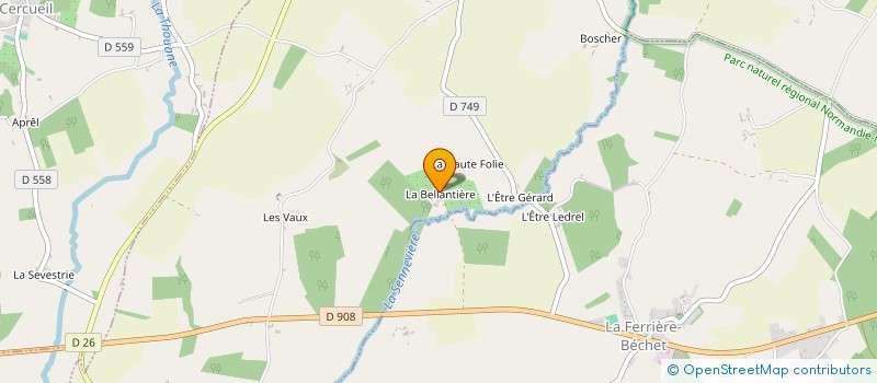 localisation de l'entreprise K-LIDIS à MORTREE