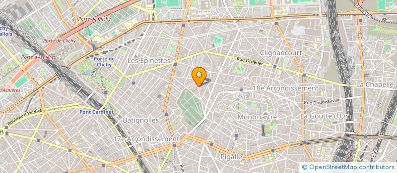 localisation de l'entreprise K'LIGNE MOBILIER à PARIS