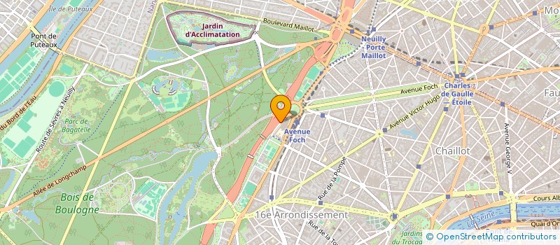 localisation de l'entreprise K.LIMOUSINE à PARIS