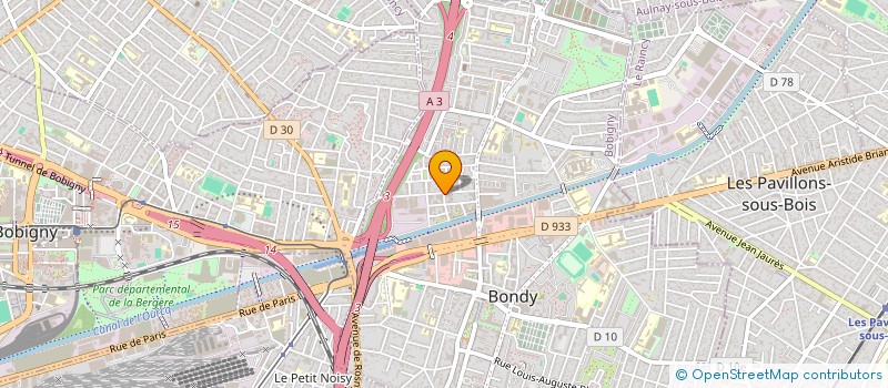 localisation de l'entreprise K LINES INTERNATIONAL  BONDY