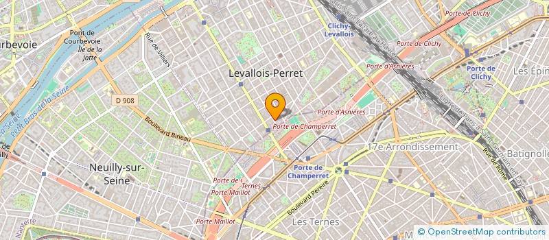 localisation de l'entreprise K-LIX à LEVALLOIS-PERRET