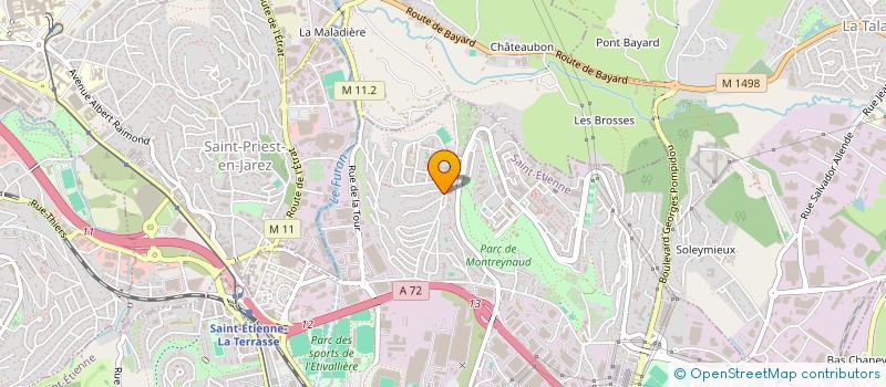 localisation de l'entreprise K LOCATION  SOLIGNAC-SOUS-ROCHE