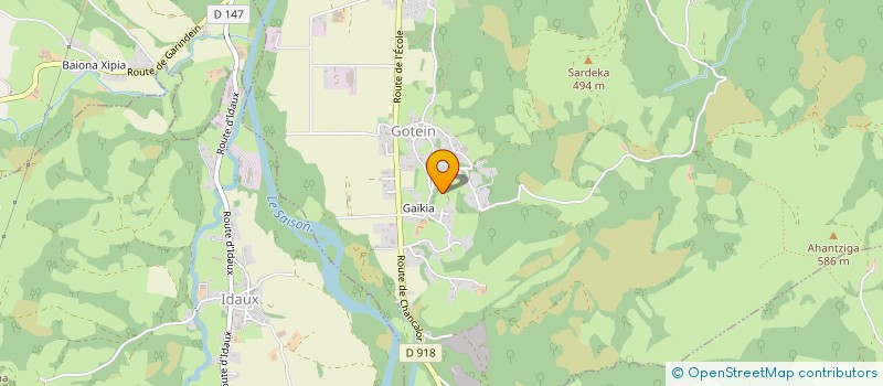 localisation de l'entreprise K.LYNE CONSULTING  IDAUX-MENDY