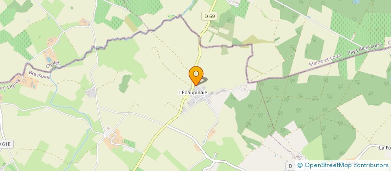 localisation de l'entreprise K.M  VAL EN VIGNES