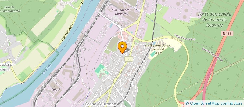 localisation de l'entreprise K.M.A IMMO  GRAND-COURONNE