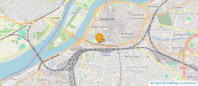 localisation de l'entreprise K M CONSULTANTS  AVIGNON