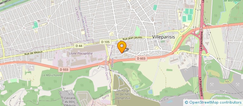 localisation de l'entreprise K-M-N-2S  VILLEPARISIS