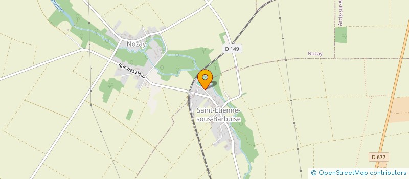 localisation de l'entreprise K.M.S.  SAINT-ETIENNE-SOUS-BARBUISE