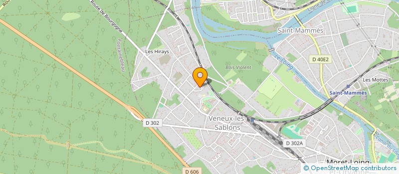 localisation de l'entreprise K & M SERVICES  MORET-LOING-ET-ORVANNE