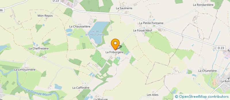 localisation de l'entreprise K MACONNERIE à MONTAIGU-VENDEE