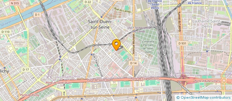 localisation de l'entreprise K-MAJA CONSEIL & TRANSACTION à SAINT-OUEN-SUR-SEINE