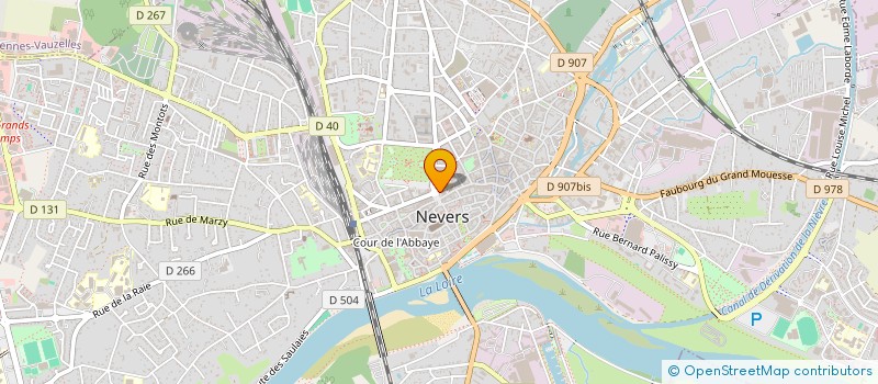 localisation de l'entreprise K MARKET à NEVERS
