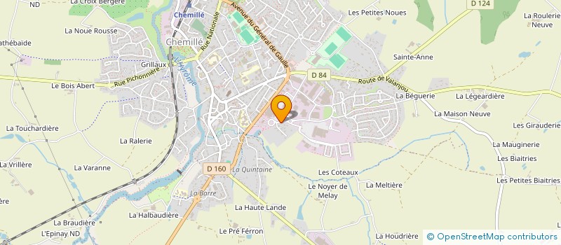 localisation de l'entreprise K.MECA à CHEMILLE-EN-ANJOU