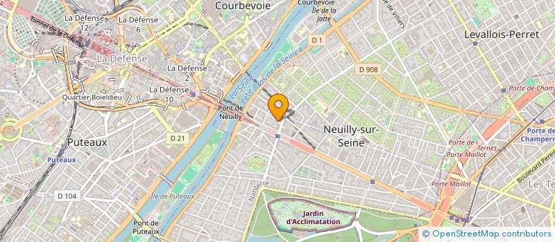 localisation de l'entreprise K-MEDIANE à NEUILLY-SUR-SEINE